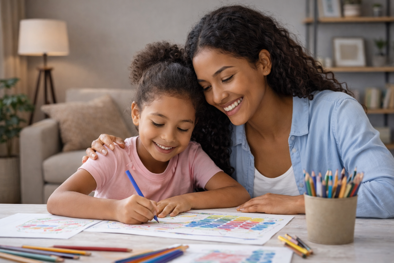 Momento educativo em família